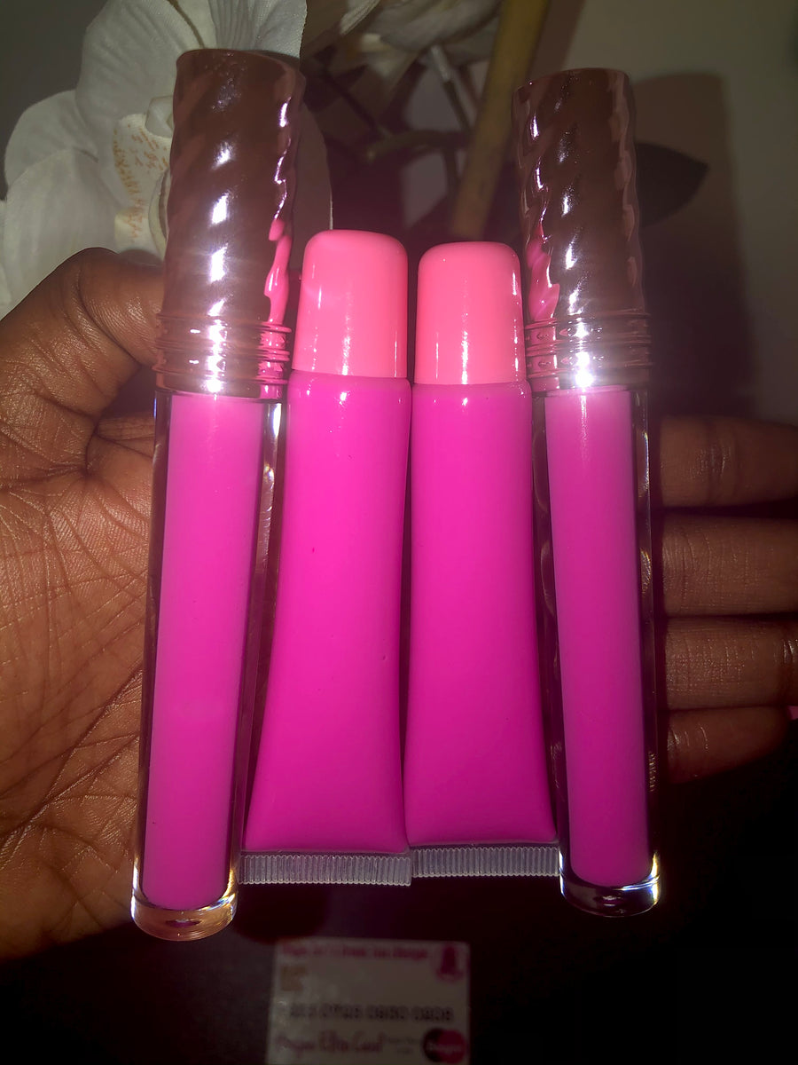 Lip Glaze 4 Pink Set Box Lip Gloss Foreign Trade Makeup Dudu Lip Beauty  Makeup Sequins Lip Glaze Set Non Greasy High Gloss 10ml Lip Kit